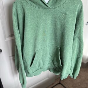 Green Gymshark Rest Day Hoodie